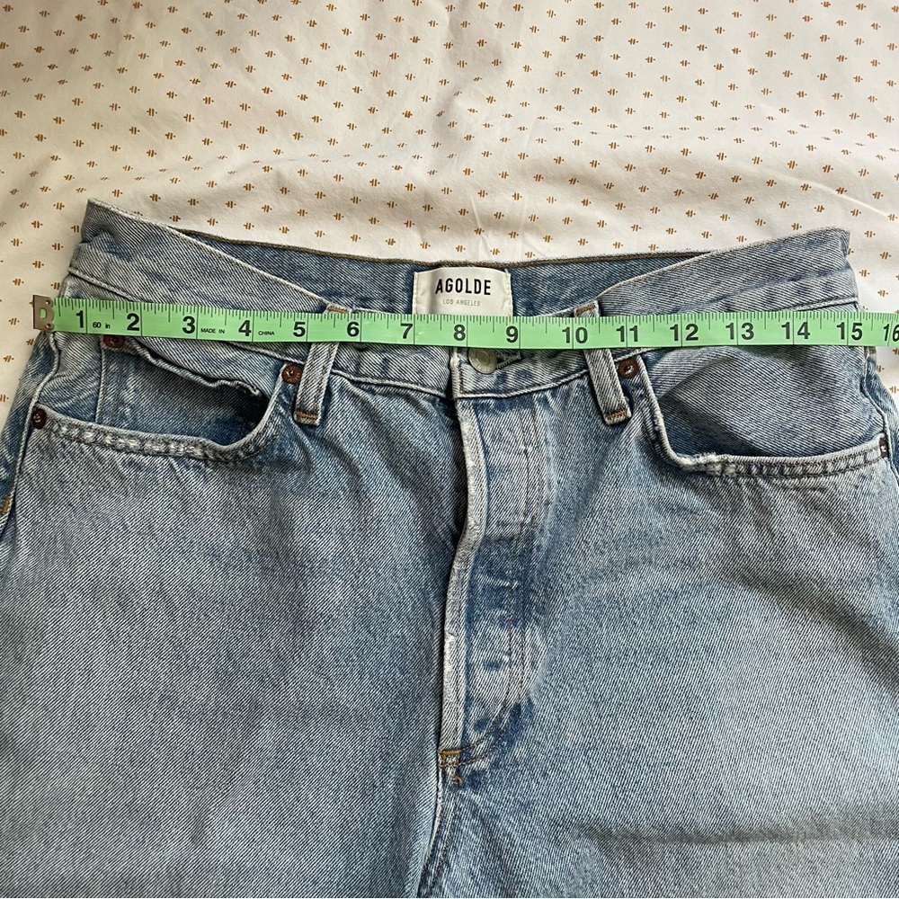AGOLDE Relaxed Mid Rise Boot Cut Jean Size 28 - Picture 9 of 10